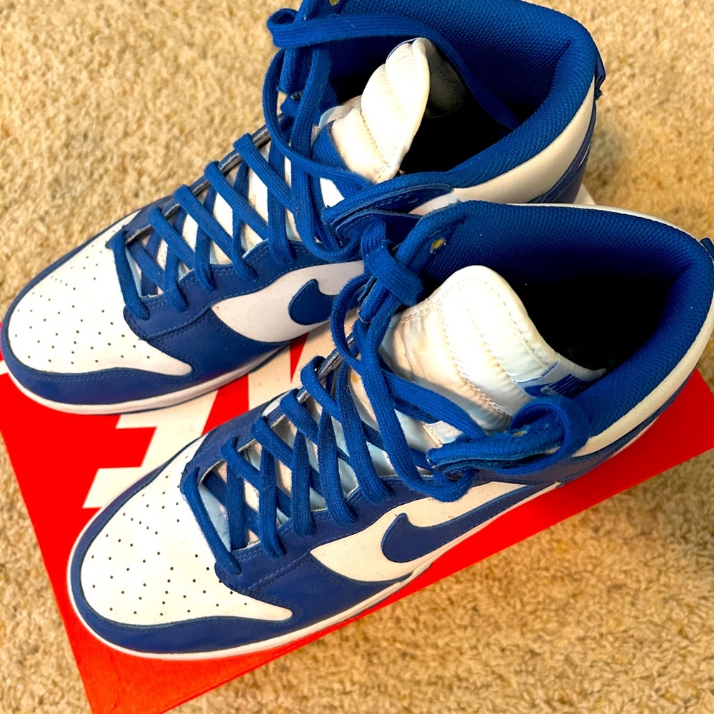 Nike Dunk High Game Royal - $95 or best offer